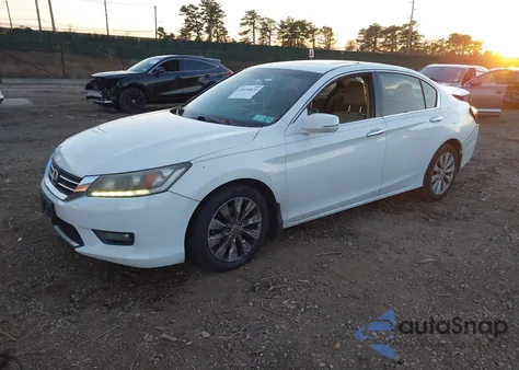 2015 Honda Accord Ex-L V-6 from USA, damaged, VIN 1HGCR3F80FA031299